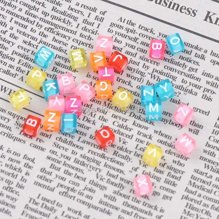 Free shipping (sold per lot of 400) Mixed Multicolor Alphabet & Letter "A-Z" Acrylic beads Cube Charms DIY Beads 6x6mm YKL0149
Free shipping (sold per lot of 400) Mixed Multicolor Alphabet & Letter "A-Z" Acrylic beads Cube Charms DIY Beads 6x6mm YKL0149