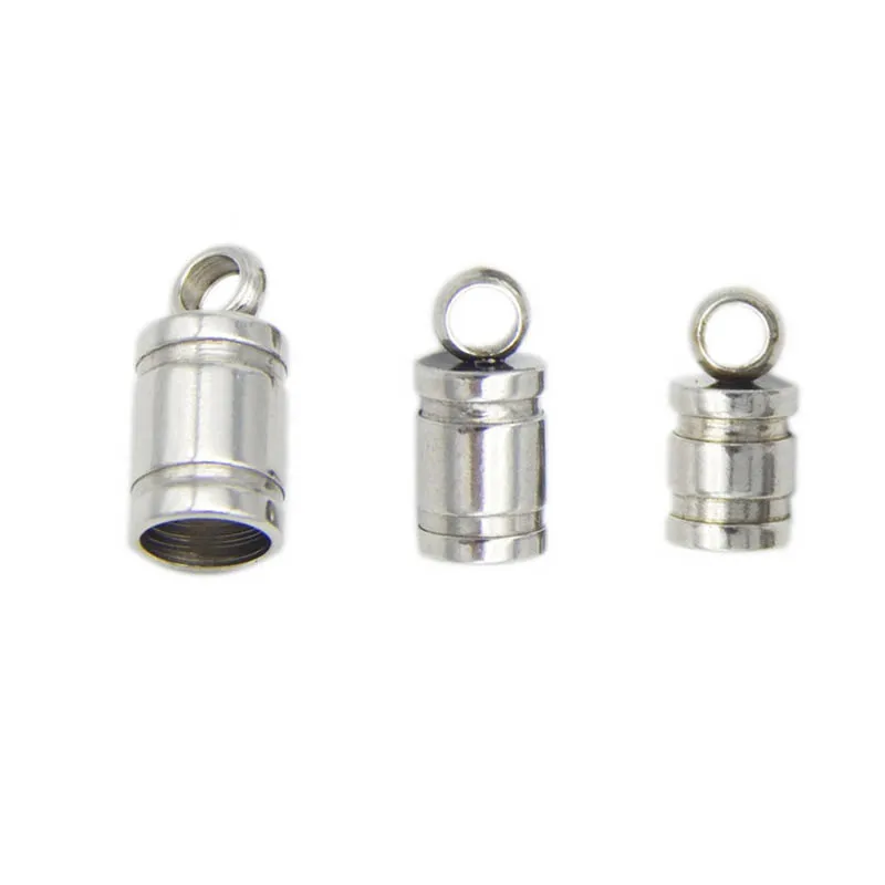 10pcs Stainless Steel Round Cord End Caps Fit 6mm Leather Rope with Jump Ring Connector For Bracelet&Necklace Making DIY Jewelry
10pcs Stainless Steel Round Cord End Caps Fit 6mm Leather Rope with Jump Ring Connector For Bracelet&Necklace Making DIY Jewelry