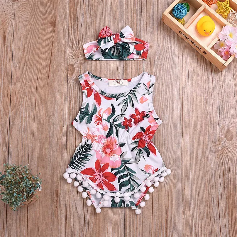 2pcs Set Newborn Baby Girls Summer Floral Rompers +headhand Baby Girls Flower Jumpsuit Clothes Outfits baby onesie summer 4JJ
2pcs Set Newborn Baby Girls Summer Floral Rompers +headhand Baby Girls Flower Jumpsuit Clothes Outfits baby onesie summer 4JJ