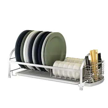 Rust steel dish rack countertop dish rack kitchen rack storage supplies dry dish rack shelf
Rust steel dish rack countertop dish rack kitchen rack storage supplies dry dish rack shelf
