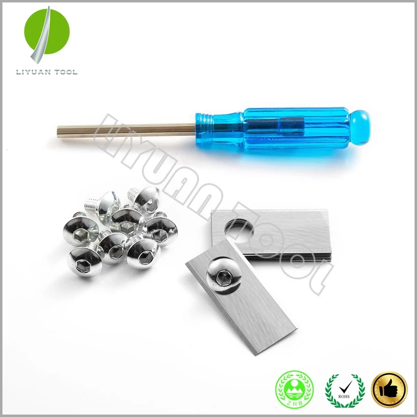 45X Robotic Mower Blade T0.5MM Replacement for Honda Miimo LANDROID+ Screwdriver
45X Robotic Mower Blade T0.5MM Replacement for Honda Miimo LANDROID+ Screwdriver