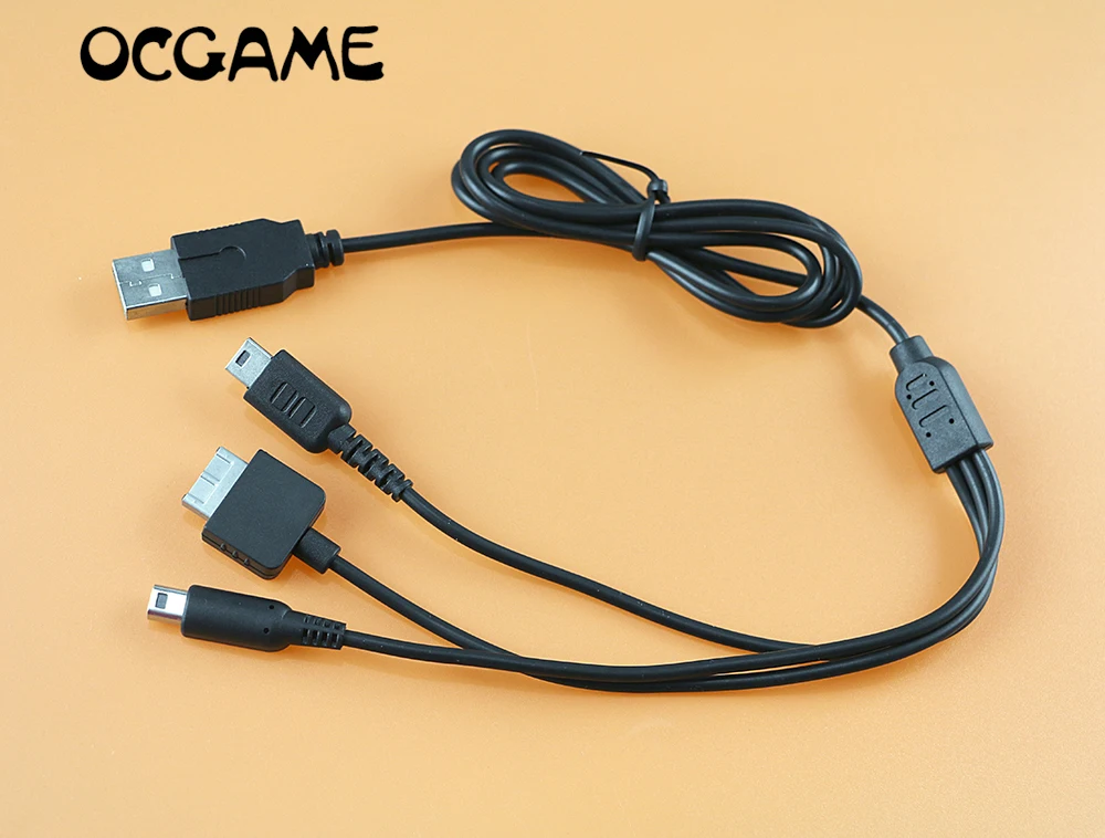

OCGAME high quality 3 in1 USB Charger Charging Cable Cords for Nintendo NDSL / NDS NDSI XL 3DS / psv1000
