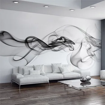 Personalized Customization Modern Abstract Art Wallpaper 3D Stereo Black And White Smoke Mural Office Living Room Home Decor 3 D
Personalized Customization Modern Abstract Art Wallpaper 3D Stereo Black And White Smoke Mural Office Living Room Home Decor 3 D
