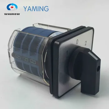Yamin electric LW26-32/3 Changeover Rotary Switch with plastic cover Dustproof 660V 32A 3 poles 3 position on-off-on
Yamin electric LW26-32/3 Changeover Rotary Switch with plastic cover Dustproof 660V 32A 3 poles 3 position on-off-on