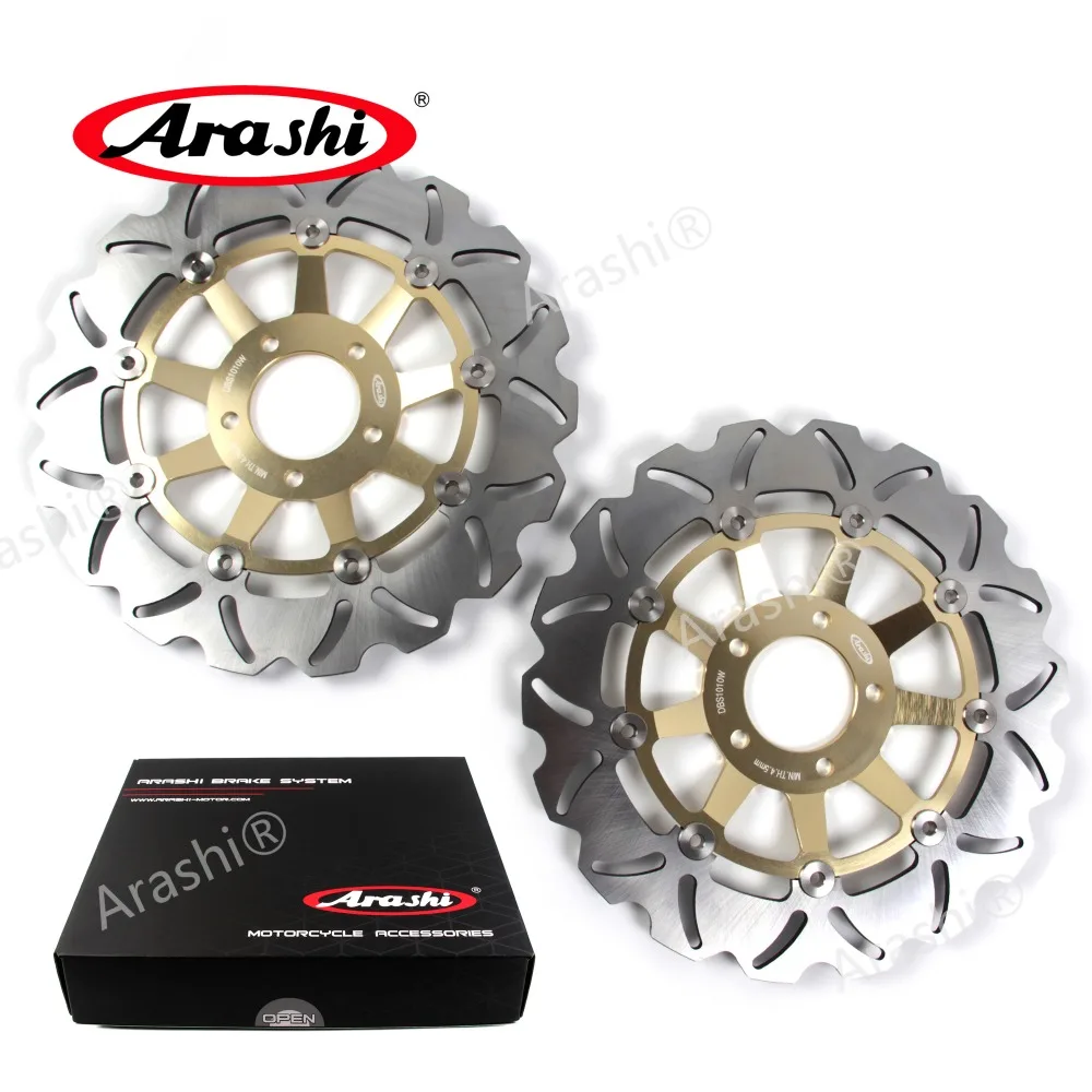 Arashi 2 шт. CNC полностью плавающие передние тормозные диски роторы для SUZUKI RF 900 RF900 1994 1995 1996 1997 / GSF BANDIT 1200 1996-2005
Arashi 2 шт. CNC полностью плавающие передние тормозные диски роторы для SUZUKI RF 900 RF900 1994 1995 1996 1997 / GSF BANDIT 1200 1996-2005