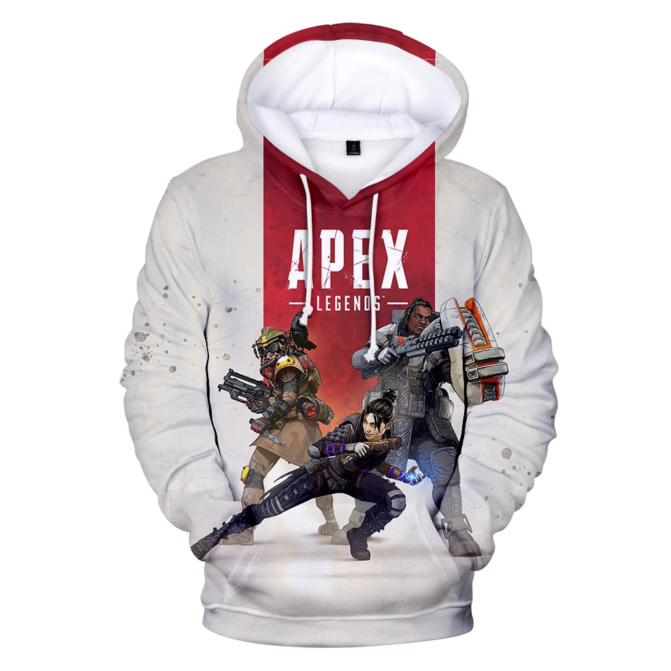 drop shopping 2019 new 3D Apex Legends game Hooded sweatshirt Men/Women spring Casual Harajuku Hooded Plus Size 4XL Clothes
drop shopping 2019 new 3D Apex Legends game Hooded sweatshirt Men/Women spring Casual Harajuku Hooded Plus Size 4XL Clothes