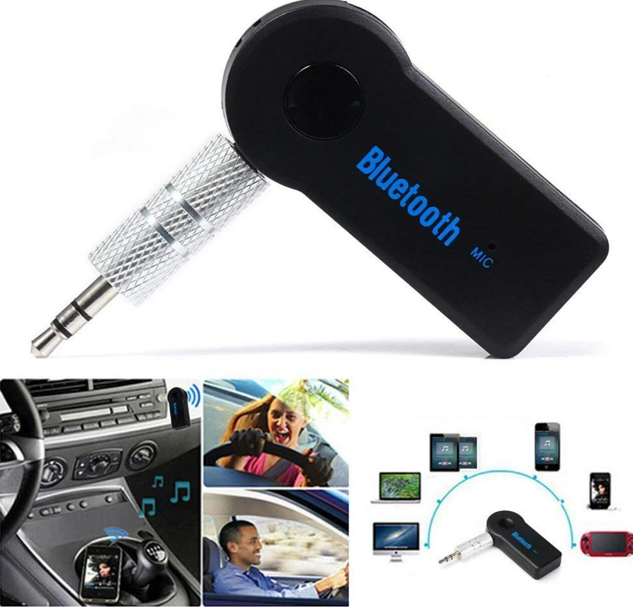 Bluetooth AUX Mini Audio Receiver Transmitter For Car Music Headphone #3 | Автомобили и мотоциклы