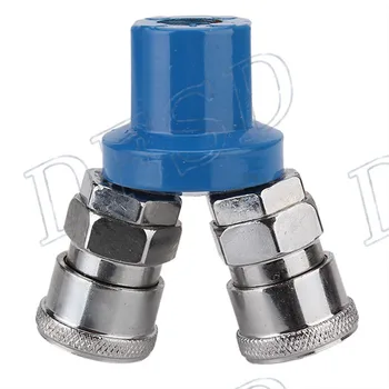 New 1/4" BSPT 2 Way Pneumatic Self-locking Joint Quick Coupler Socket Connector
New 1/4" BSPT 2 Way Pneumatic Self-locking Joint Quick Coupler Socket Connector