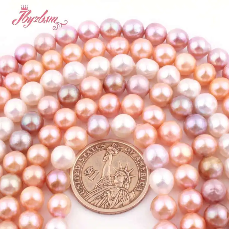 7-8mm Nearround Purple White Pink Natural Freshwater Pearl Stone Beads For DIY Jewelry Making Necklace Bracelet 15"Free Shipping
7-8mm Nearround Purple White Pink Natural Freshwater Pearl Stone Beads For DIY Jewelry Making Necklace Bracelet 15"Free Shipping