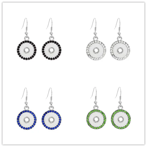 Hot sale JA0047 Fashion Rhinestone charm snap earrings fashion pair fit 12mm snap buttons DIY earrings wholesale
Hot sale JA0047 Fashion Rhinestone charm snap earrings fashion pair fit 12mm snap buttons DIY earrings wholesale