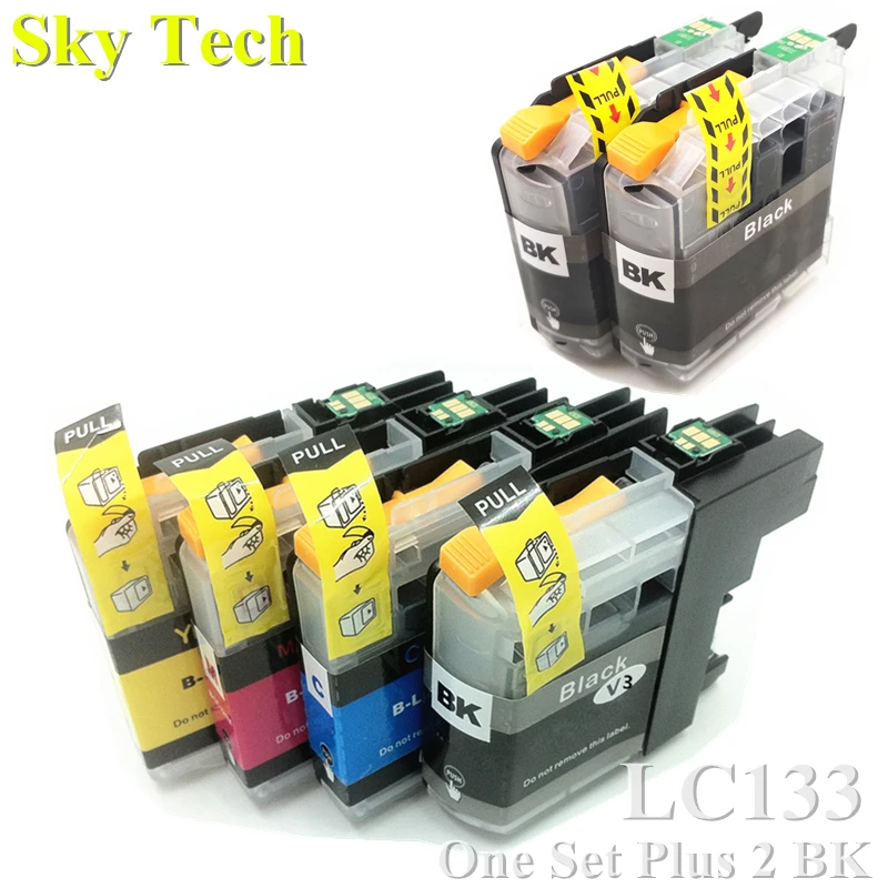 6PK Compatible Ink cartridge For Brother LC133 LC-133 , For Brother J245/J470DW/J475DW/J650DW/J870DW/J152W/J172W/J552DW/J752DW
6PK Compatible Ink cartridge For Brother LC133 LC-133 , For Brother J245/J470DW/J475DW/J650DW/J870DW/J152W/J172W/J552DW/J752DW