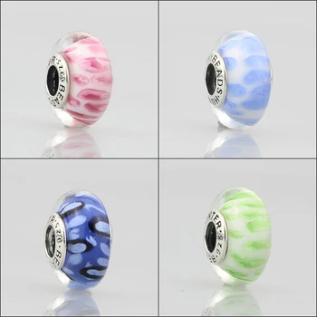 925 Sterling Silver Large Hole Colorful 3D Manual Classic Vintage Glass Charm Beads Fit European Bracelet Jewelry
925 Sterling Silver Large Hole Colorful 3D Manual Classic Vintage Glass Charm Beads Fit European Bracelet Jewelry