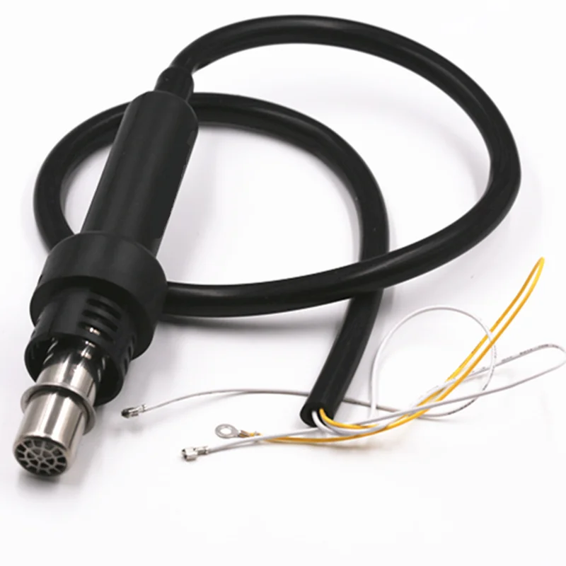 3 wires 850 852D Desoldering Tool Heat Gun Hot Air Hair Dryer Soldering Hairdryer Gun Handle For Rework Soldering Station
3 wires 850 852D Desoldering Tool Heat Gun Hot Air Hair Dryer Soldering Hairdryer Gun Handle For Rework Soldering Station