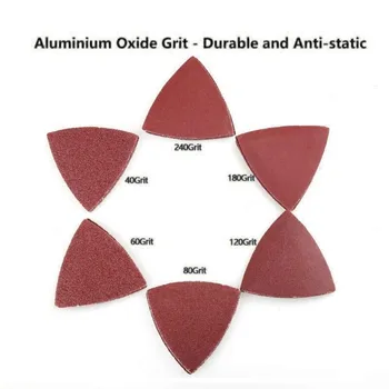 Sanding Grinding Papers Set Triangle Sanding Pads Hook And Loop Assorted Sandpaper For Oscillating Multitool High Quality
Sanding Grinding Papers Set Triangle Sanding Pads Hook And Loop Assorted Sandpaper For Oscillating Multitool High Quality