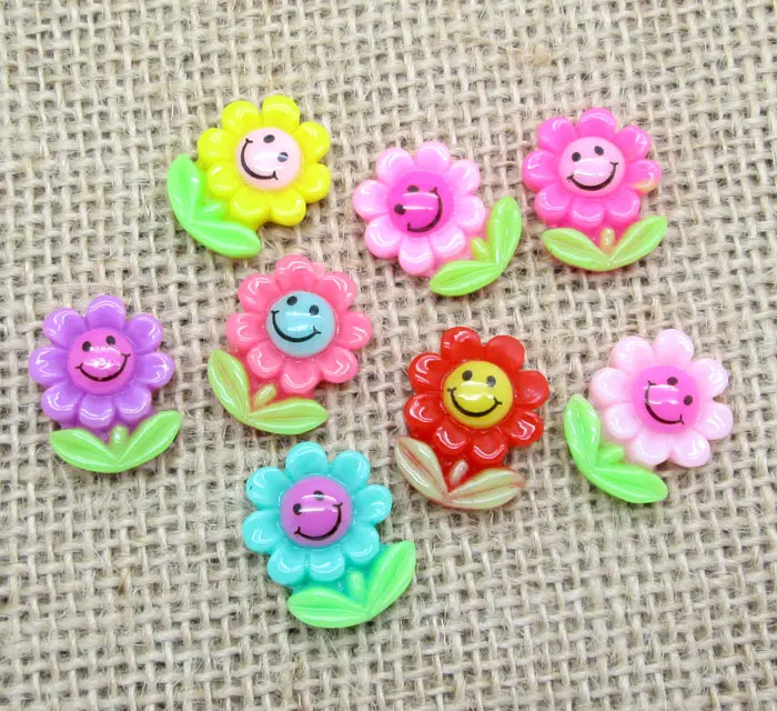 50Pcs Resin Mixed Sunflower Decoration Crafts Flatback Cabochon Scrapbooking Fit Hair Clips Embellishments Beads Diy
50Pcs Resin Mixed Sunflower Decoration Crafts Flatback Cabochon Scrapbooking Fit Hair Clips Embellishments Beads Diy