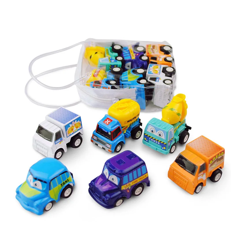 6pcs/set children toy car model mini unbreakable spring Rebound engineering jeep/Sprinkle water wheel car gift for the baby
6pcs/set children toy car model mini unbreakable spring Rebound engineering jeep/Sprinkle water wheel car gift for the baby