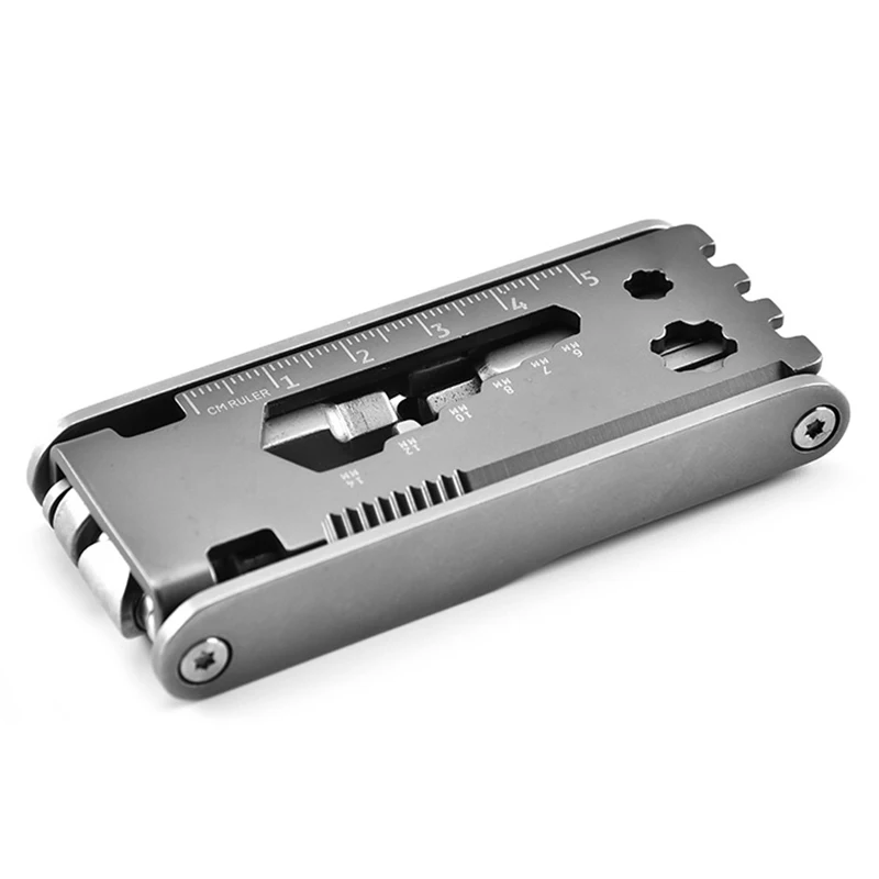 ELOS-Multi-Function Gadget Stainless Steel Multi-Function Bicycle Repair Tool Bicycle Portable Tool Biking Supplies
ELOS-Multi-Function Gadget Stainless Steel Multi-Function Bicycle Repair Tool Bicycle Portable Tool Biking Supplies