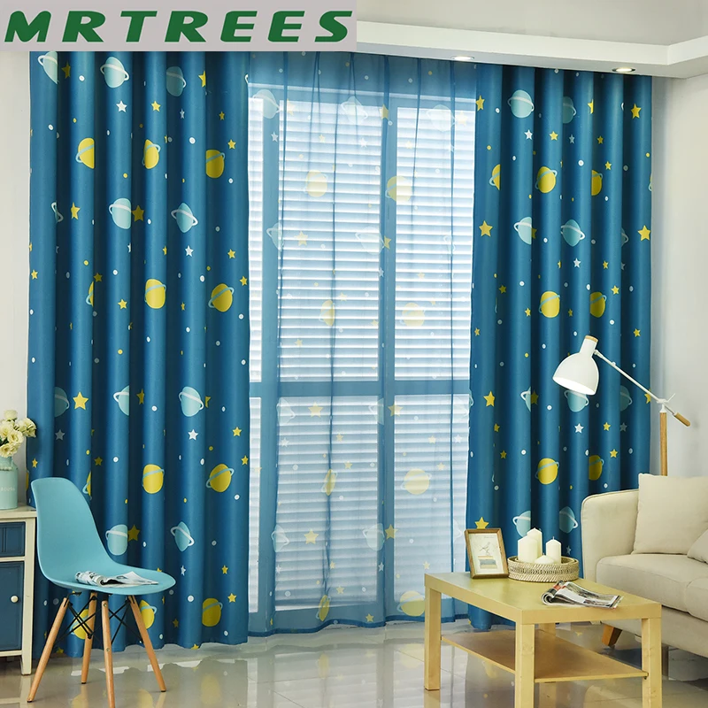 Cartoon Star Printed Curtains and Tulle For Kids Room Children Bedroom Blackout Curtain For Living Room Sheer Curtain Window
Cartoon Star Printed Curtains and Tulle For Kids Room Children Bedroom Blackout Curtain For Living Room Sheer Curtain Window