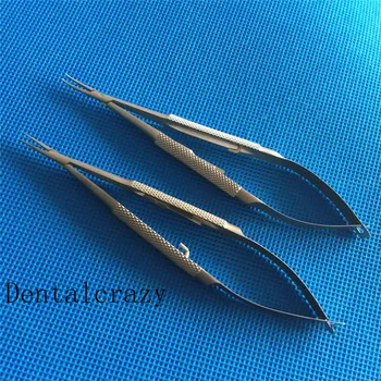 2019 new 2pcs Dental Castroviejo Needle Holders 18cm Straight / Curved Tool for Dentist Tools with lock
2019 new 2pcs Dental Castroviejo Needle Holders 18cm Straight / Curved Tool for Dentist Tools with lock