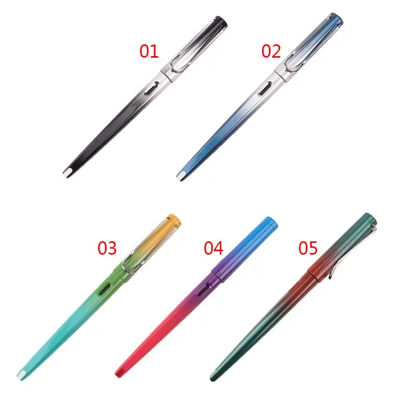Fashion Gradient Pen-type Brush Pumping Ink Sac Watercolor Pen Calligraphy Art Painting Supplies Supply Writing Tool l29k
Fashion Gradient Pen-type Brush Pumping Ink Sac Watercolor Pen Calligraphy Art Painting Supplies Supply Writing Tool l29k