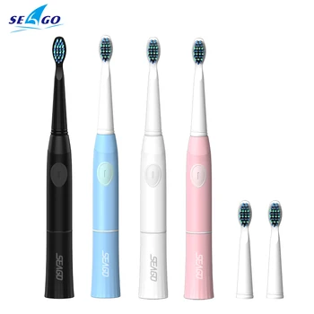 SEAGO Electric Toothbrush Sonic Adult Battery Tooth brush 2 Replacement Brush Heads Timer Waterproof brush your teeth Gift E2
SEAGO Electric Toothbrush Sonic Adult Battery Tooth brush 2 Replacement Brush Heads Timer Waterproof brush your teeth Gift E2