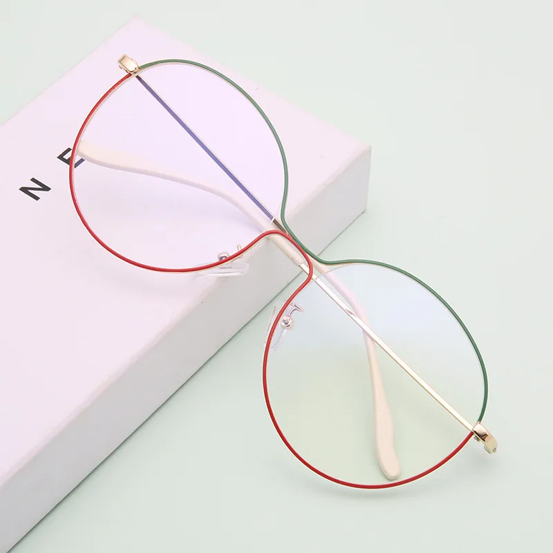2018 Oval Eyeglasses Frame Women Mens Oversized Clear Lens Glasses Metal Black Gold Silver Shades Brand Designer with box FML
2018 Oval Eyeglasses Frame Women Mens Oversized Clear Lens Glasses Metal Black Gold Silver Shades Brand Designer with box FML