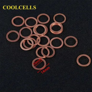 20PCS Copper Washer Flat Ring Gasket Sump Plug Oil Seal Fittings Washers Hardware 10*14*1MM
20PCS Copper Washer Flat Ring Gasket Sump Plug Oil Seal Fittings Washers Hardware 10*14*1MM
