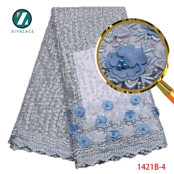 Lace Fabric High Quality 3d Flower Lace With Beade African Lace Material French Nigerian Party Dress For French Lace PGC1421b-1
Lace Fabric High Quality 3d Flower Lace With Beade African Lace Material French Nigerian Party Dress For French Lace PGC1421b-1
