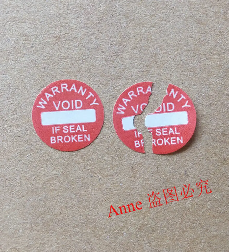 10sheets(total 1000Pcs) Strong Adhesive Warranty Fragile Seal Label Sticker Universal Guaranteed VOID Sticker 10 X 10mm
10sheets(total 1000Pcs) Strong Adhesive Warranty Fragile Seal Label Sticker Universal Guaranteed VOID Sticker 10 X 10mm