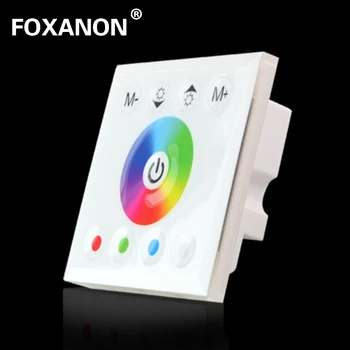Foxanon 86 Wall Mounted LED RGBW Touch Panel Full Color Controller DC12 - 24V 4A * 4CH For 5050 3528 3014 Lamp RGB Strip Light
Foxanon 86 Wall Mounted LED RGBW Touch Panel Full Color Controller DC12 - 24V 4A * 4CH For 5050 3528 3014 Lamp RGB Strip Light