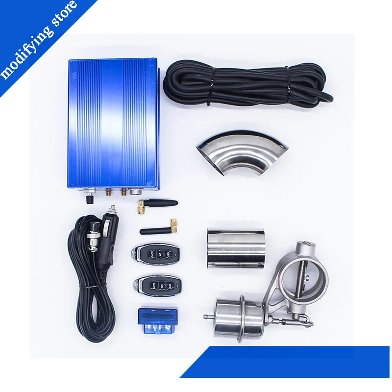 Vacuum Exhaust Valve Cutout Pipe Valve Kit 2.0inch 2.5inch OBD Variable Remote & Rotate Speed Control Sounds Normal Open
Vacuum Exhaust Valve Cutout Pipe Valve Kit 2.0inch 2.5inch OBD Variable Remote & Rotate Speed Control Sounds Normal Open