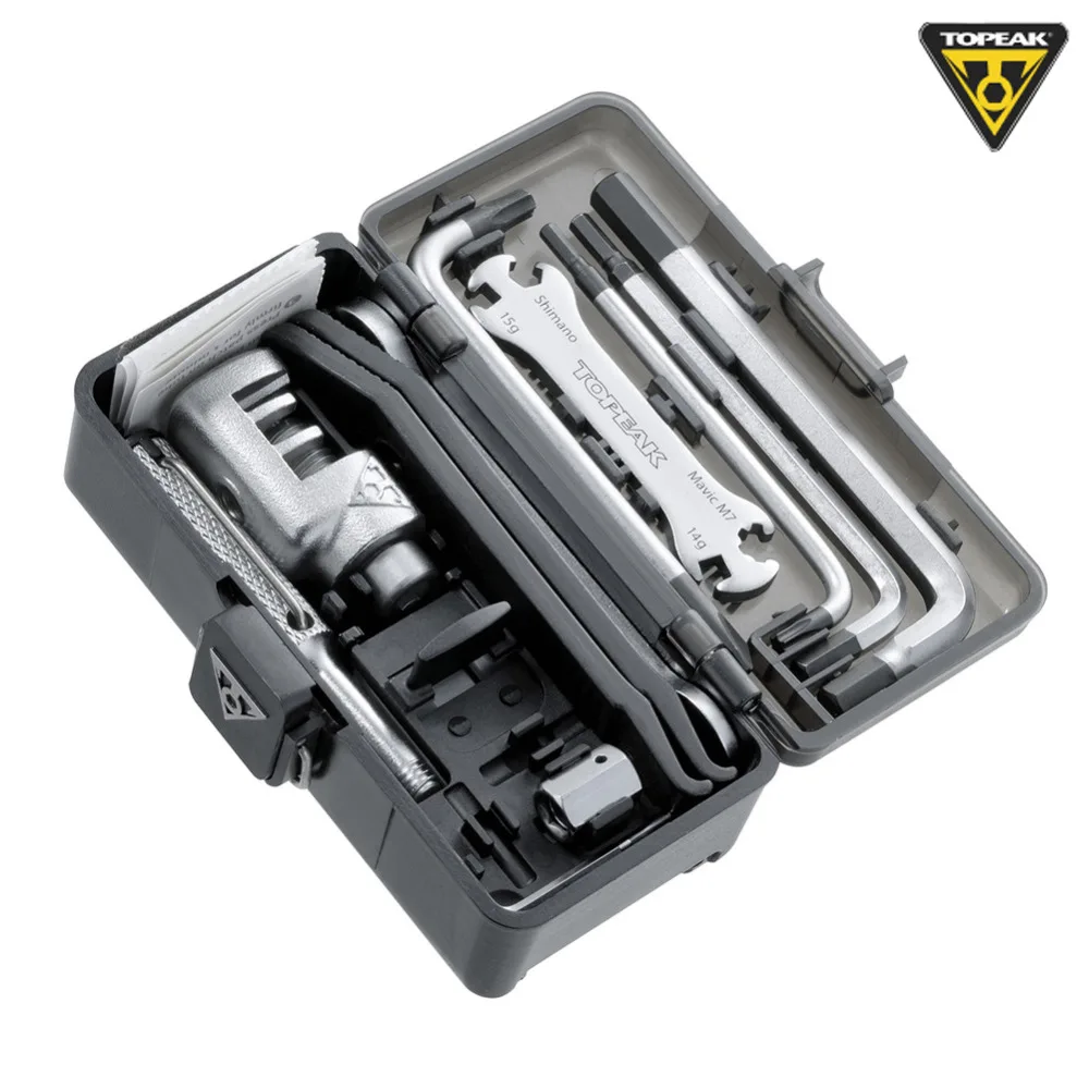 TOPEAK SURVIVAL GEAR Functions 30 Multi-tool Packed Torx Wrenches T15 / T25 Bicycle Road MTB Multifunction Tools kit TT2543
TOPEAK SURVIVAL GEAR Functions 30 Multi-tool Packed Torx Wrenches T15 / T25 Bicycle Road MTB Multifunction Tools kit TT2543
