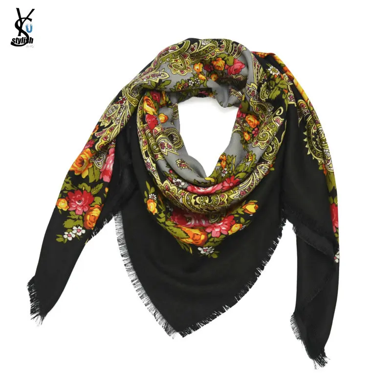 Russia Printing Bandana Gifts New Design Square Fashion Scarf 90*90cm Flower Scarves Blanket Shawl Handkerchief For Women YR102
Russia Printing Bandana Gifts New Design Square Fashion Scarf 90*90cm Flower Scarves Blanket Shawl Handkerchief For Women YR102