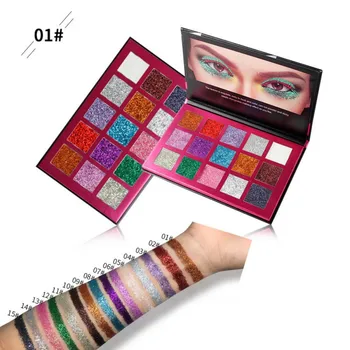 NICEFACE 15 Colors Shimmer Glitter Eyeshadow Palette Eyes Make Up Waterproof Long-lasting Metallic Eyeshadow Makeup Pallete
NICEFACE 15 Colors Shimmer Glitter Eyeshadow Palette Eyes Make Up Waterproof Long-lasting Metallic Eyeshadow Makeup Pallete