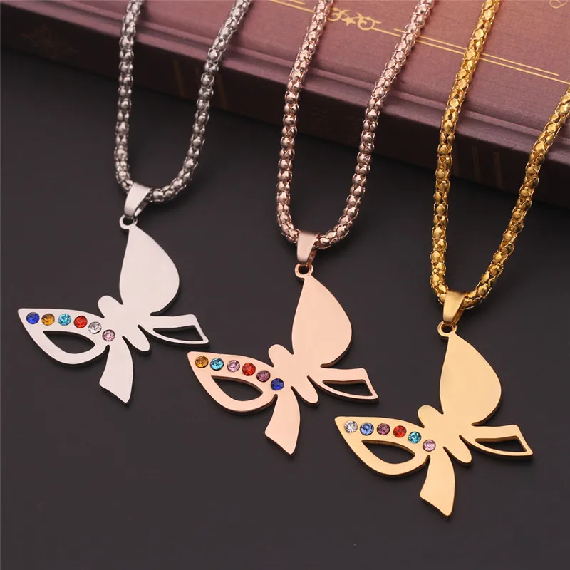 Customized Butterfly Necklace Pendants Elegant Women Animal Personalized Months Stainless Steel Necklace Jewelry
Customized Butterfly Necklace Pendants Elegant Women Animal Personalized Months Stainless Steel Necklace Jewelry