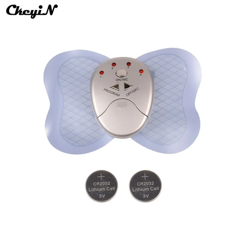 Portable Mini Body Electonic Slimming Muscle Butterfly Vibration Massager Arm Waist Fat Removal Pain Relief with 4 LED Lights
Portable Mini Body Electonic Slimming Muscle Butterfly Vibration Massager Arm Waist Fat Removal Pain Relief with 4 LED Lights