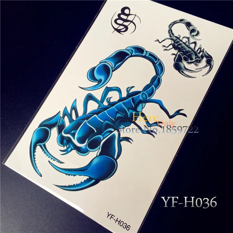 1PC Sexy 3D Scorpion Tattoo Arm Sleeve Waterproof Temporary Tattoo Sticker Non-Toxic Body Art Big Scorpion Leg Chest Fake Tattoo
1PC Sexy 3D Scorpion Tattoo Arm Sleeve Waterproof Temporary Tattoo Sticker Non-Toxic Body Art Big Scorpion Leg Chest Fake Tattoo