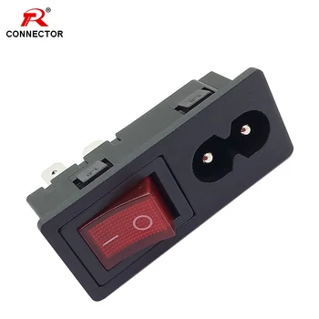 4pcs Power Rocker Switch & Socket Connector, Switch with 3 Pin or 4 Pin, Panel Mount Power Adapters
4pcs Power Rocker Switch & Socket Connector, Switch with 3 Pin or 4 Pin, Panel Mount Power Adapters