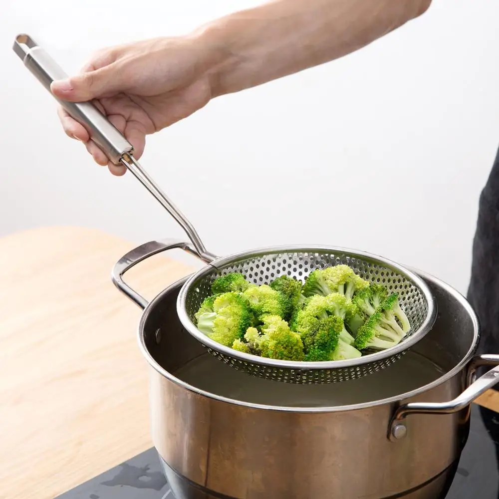 OTHERHOUSE Stainless Steel Wire Fine Mesh Oil Strainer Drainer Flour Sifter Sieve Colanders DIY Kitchen Tools for Filtering Food
OTHERHOUSE Stainless Steel Wire Fine Mesh Oil Strainer Drainer Flour Sifter Sieve Colanders DIY Kitchen Tools for Filtering Food