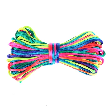 2018 Hot MultiColor 10meter Satin Nylon Cord Solid Rope For Jewelry Making Beading Cotton Cord For Baby Braided Silk Cord
2018 Hot MultiColor 10meter Satin Nylon Cord Solid Rope For Jewelry Making Beading Cotton Cord For Baby Braided Silk Cord