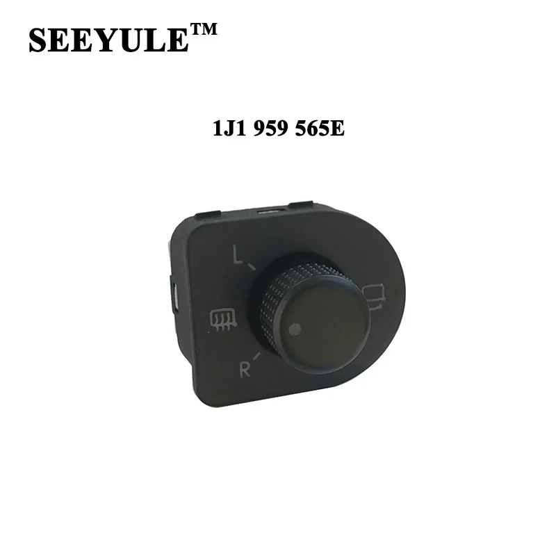 1pc SEEYULE 1J1 959 565E Car Side Mirror Switch with Heating and Folding Function for VW Golf MK4 Beetle Bora Passat B5 98-08
1pc SEEYULE 1J1 959 565E Car Side Mirror Switch with Heating and Folding Function for VW Golf MK4 Beetle Bora Passat B5 98-08