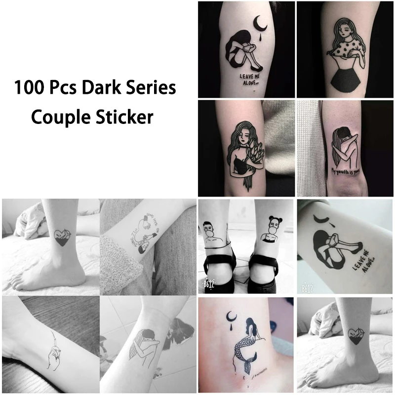 100 pcs/bag Dark Series Couple Decorative Stickers Adhesive Stickers DIY Decoration Diary Stationery Stickers Adult Gift
100 pcs/bag Dark Series Couple Decorative Stickers Adhesive Stickers DIY Decoration Diary Stationery Stickers Adult Gift