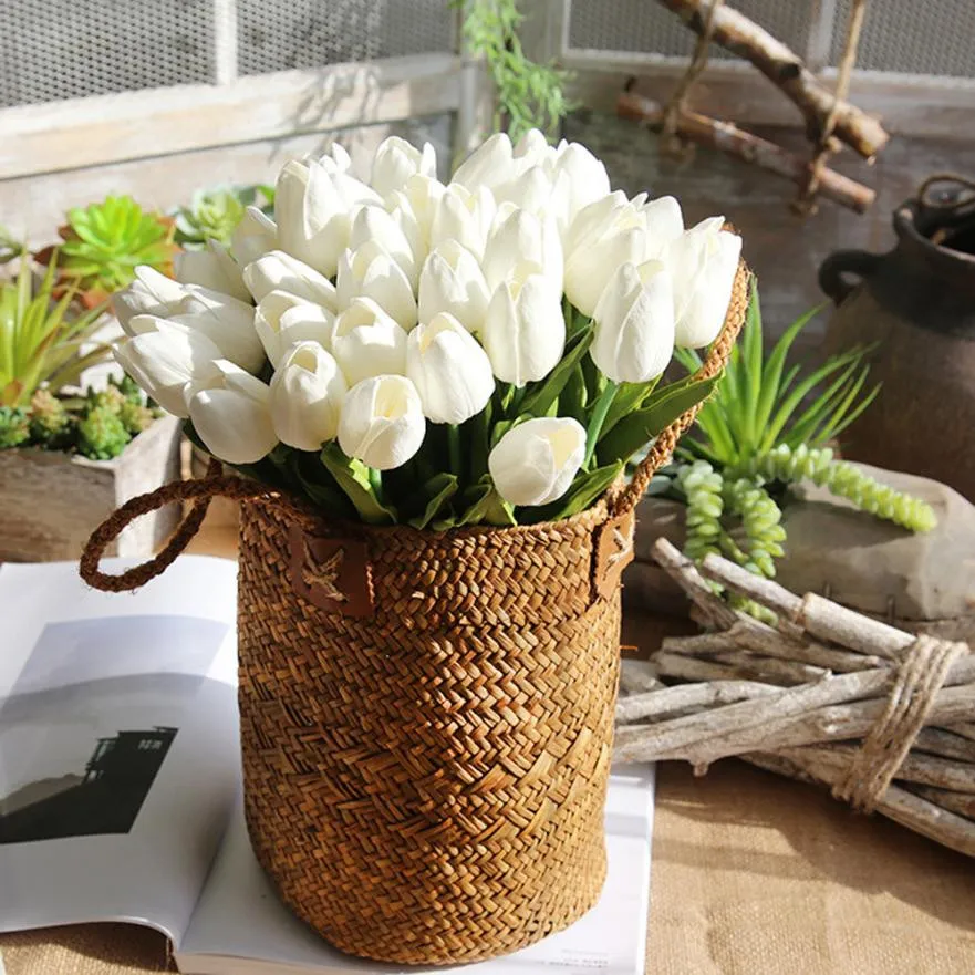 5 Pcs Artificial Fake Flowers Tulip Bouquet Floral Real Touch Flower Tulip For Home Wedding Bouquet party garden Decoration
5 Pcs Artificial Fake Flowers Tulip Bouquet Floral Real Touch Flower Tulip For Home Wedding Bouquet party garden Decoration