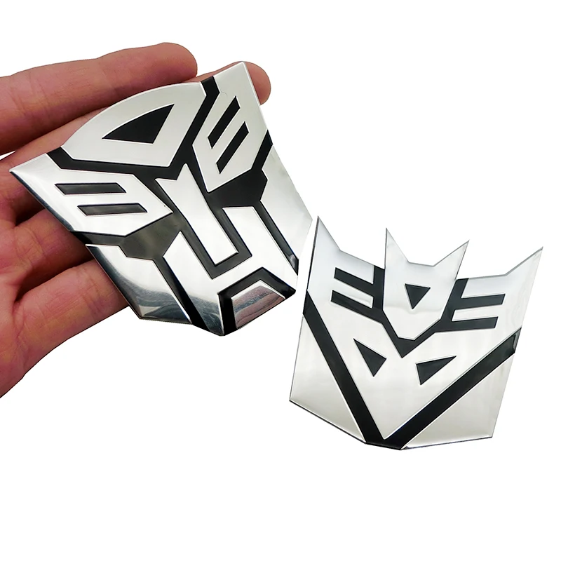 Car styling 3D Aluminum alloy Autobot Transformers Car Badge Rear Emblem Sticker For Mobile phone laptop Fashion decoration
Car styling 3D Aluminum alloy Autobot Transformers Car Badge Rear Emblem Sticker For Mobile phone laptop Fashion decoration