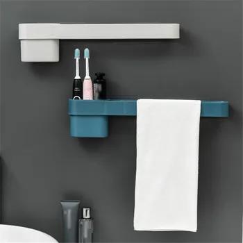 Bathroom Towel Rack Paste Free Punch Wipe Hanger Towel Bar Toothbrush Barrel Organizador De Banheiro Bathroom Storage Towel Rack
Bathroom Towel Rack Paste Free Punch Wipe Hanger Towel Bar Toothbrush Barrel Organizador De Banheiro Bathroom Storage Towel Rack