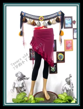 Transparent thin Gothic Tribal Belly Dance over skirt mini skirt With Ruffle BQ158-208
Transparent thin Gothic Tribal Belly Dance over skirt mini skirt With Ruffle BQ158-208