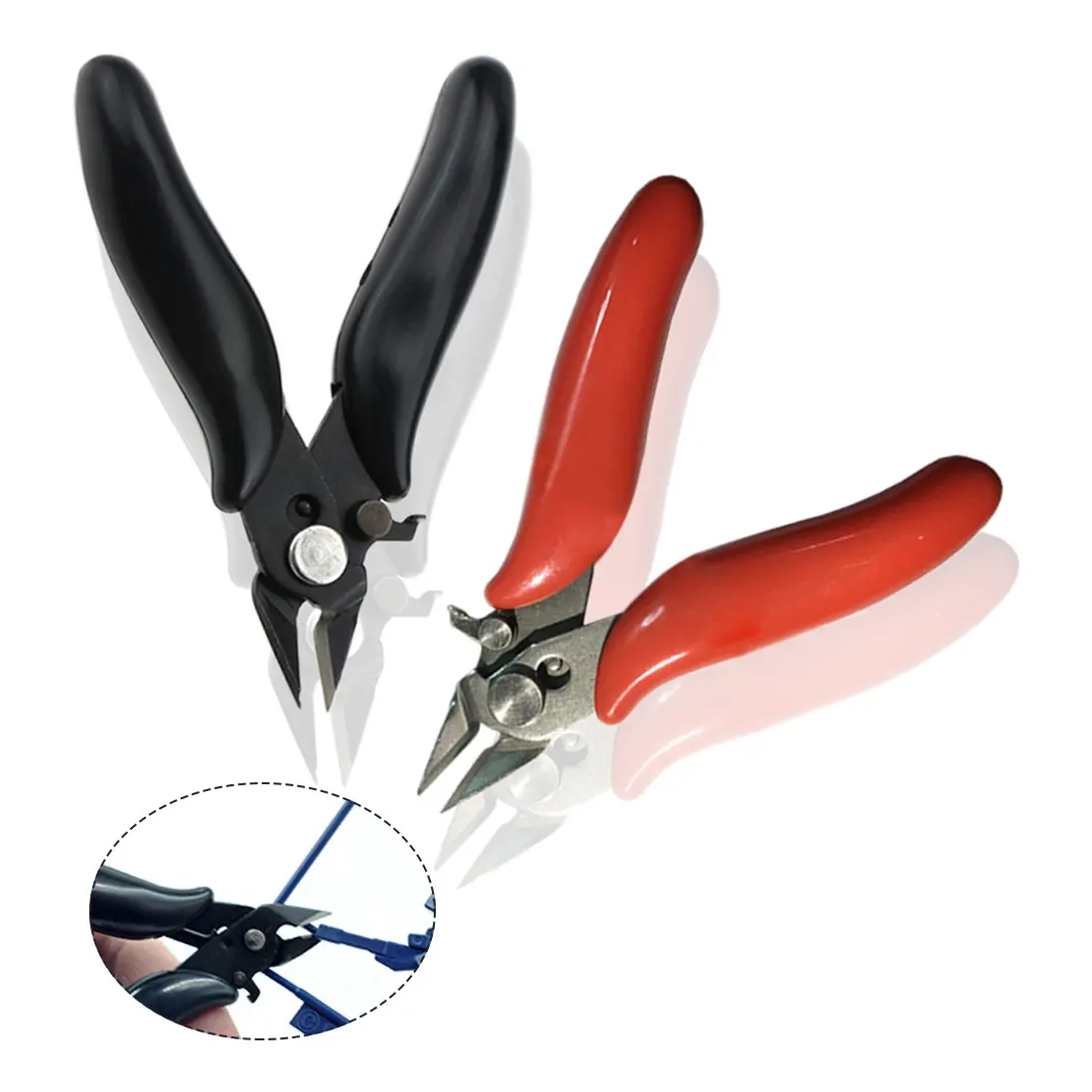 3.5 Inch Micro Diagonal Cutting Pliers Wires Insulating Rubber Handle Model Pliers Mini Wire Cable Cutters Cutting Side Snips
3.5 Inch Micro Diagonal Cutting Pliers Wires Insulating Rubber Handle Model Pliers Mini Wire Cable Cutters Cutting Side Snips
