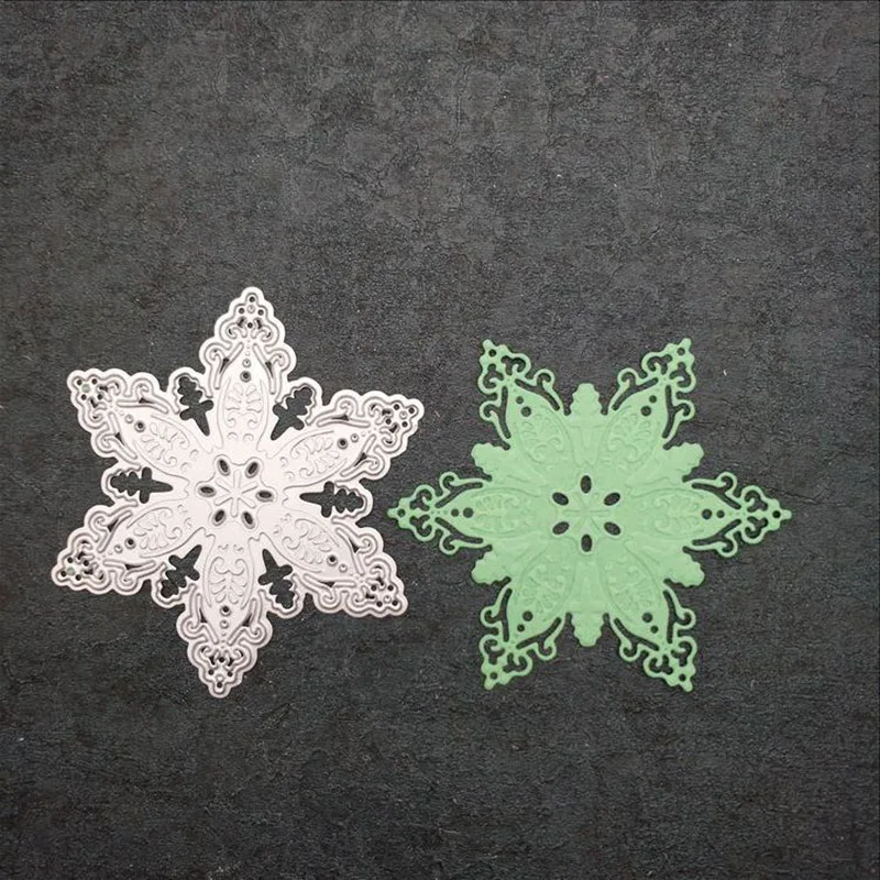 Christmas Metal Cutting Dies Snowflake Dies Scrapbooking Steel Craft Dies And Stamps Stencil Embossing Paper Cards Making Albums
Christmas Metal Cutting Dies Snowflake Dies Scrapbooking Steel Craft Dies And Stamps Stencil Embossing Paper Cards Making Albums