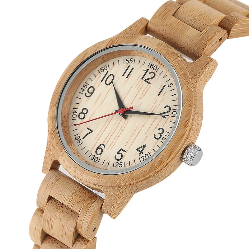Natural All Bamboo Wood Clock Women Watches Top Brand Luxury Quartz Ladies Dress Watch Wooden Brangle For Gifts horloges vrouwen
Natural All Bamboo Wood Clock Women Watches Top Brand Luxury Quartz Ladies Dress Watch Wooden Brangle For Gifts horloges vrouwen