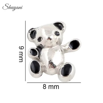 F449 Wholesale 20pcs/lot Silver Plated Animal Chinese Panda Charms for Floating Living Memory Locket DIY Accessories
F449 Wholesale 20pcs/lot Silver Plated Animal Chinese Panda Charms for Floating Living Memory Locket DIY Accessories